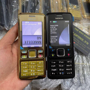 Nokia 6300 màu vàng và đen