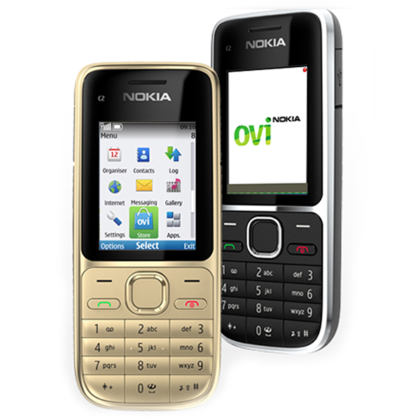 Téléphone Portable Nokia C2-01 SFR - Occasion Fonctionnel, Noir, 9 KB Mémoire