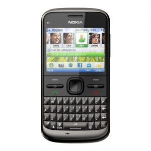 Điện thoại Nokia E5 màu đen