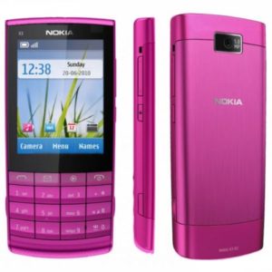 Nokia X3-02 màu hồng
