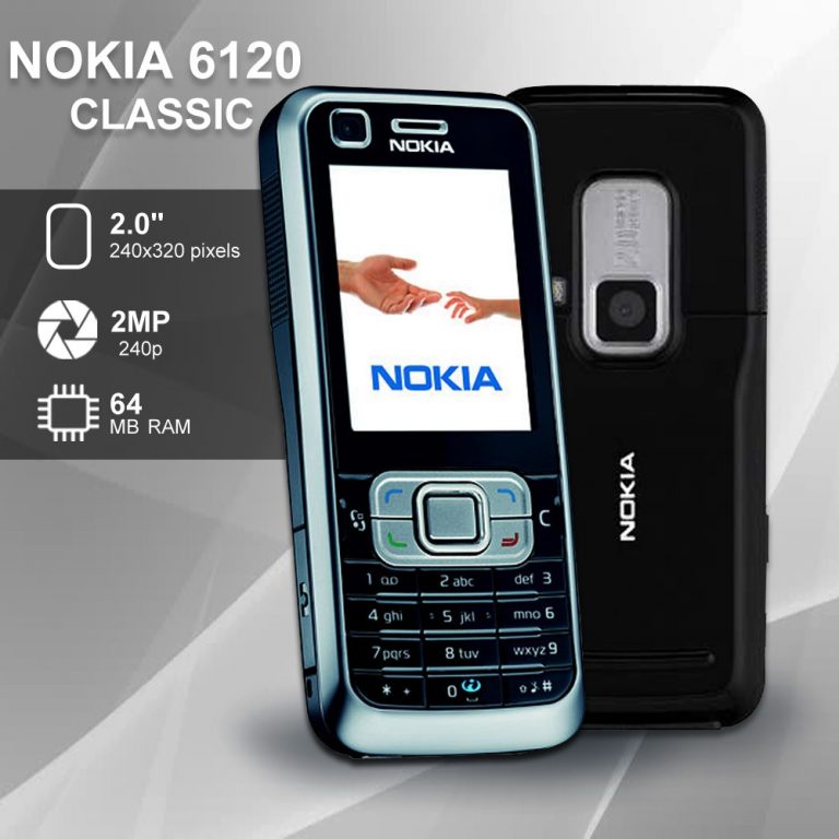 Nokia 6120c nhỏ gọn có hỗ trợ 3G (bảo hành 1 năm)