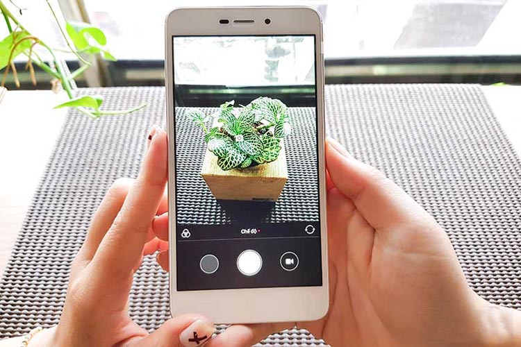 Chụp ảnh bằng Redmi 4A
