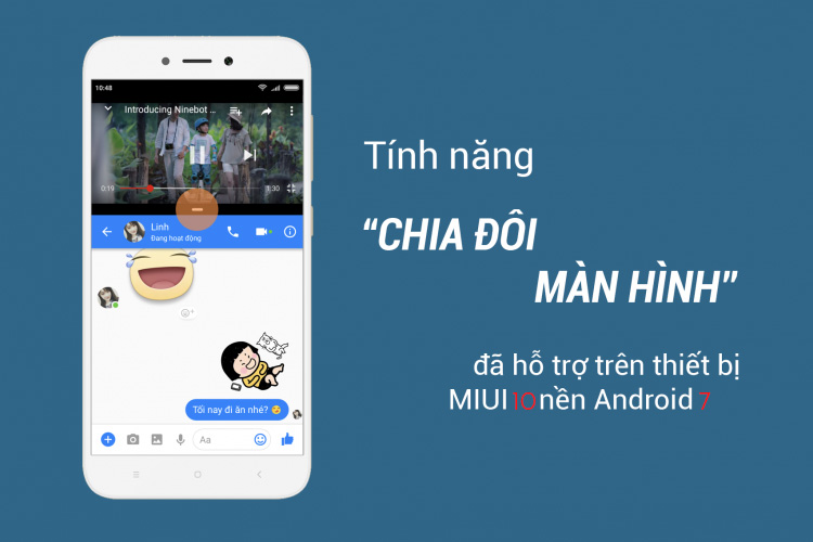 Giao diện MIUI 10 hiện đại