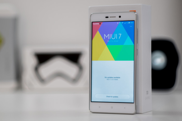 Redmi 3 sử dụng giao diện MIUI 7