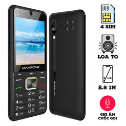 Maxfone V12 màu đen