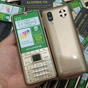 Maxfone V12 màu vàng