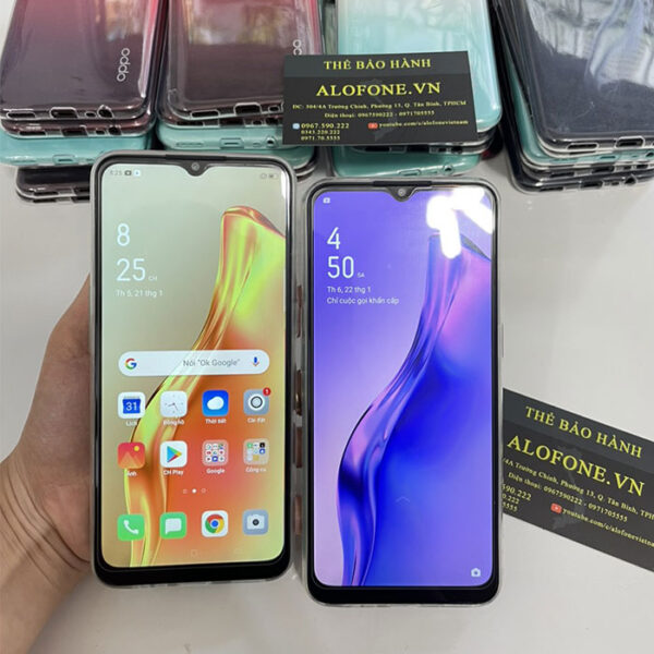 Oppo A31 được trang bị màn hình IPS LCD