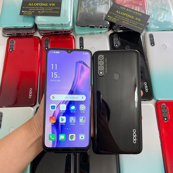 Oppo A31 hỗ trợ nút mở khoá vân tay ở mặt lưng