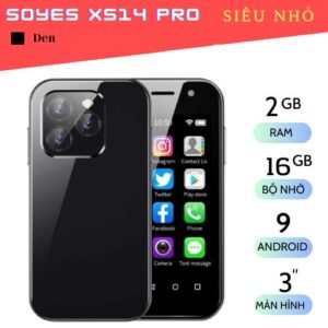 Soyes xs 14pro màu đen