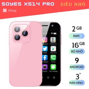 Soyes xs 14pro màu hồng