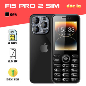 Điện thoại F15 Pro màu đen