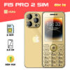 Điện thoại F15 pro màu vàng