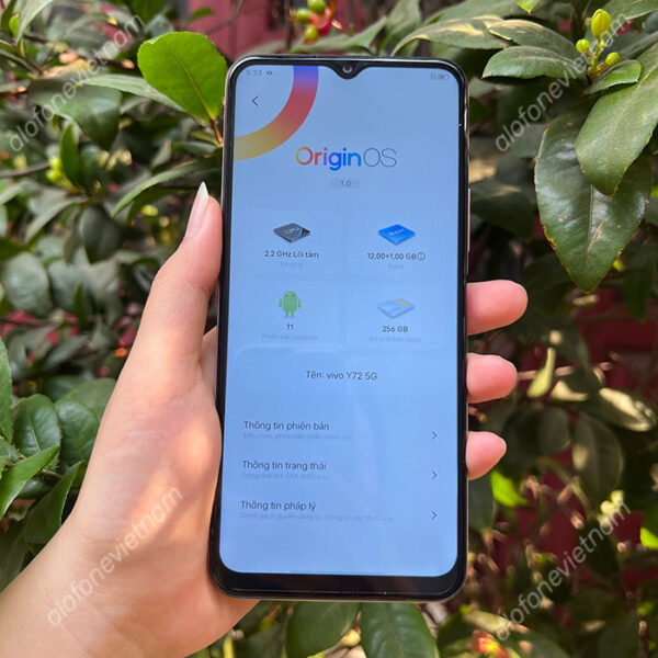 Vivo Y72 5G cấu hình mạnh mẽ