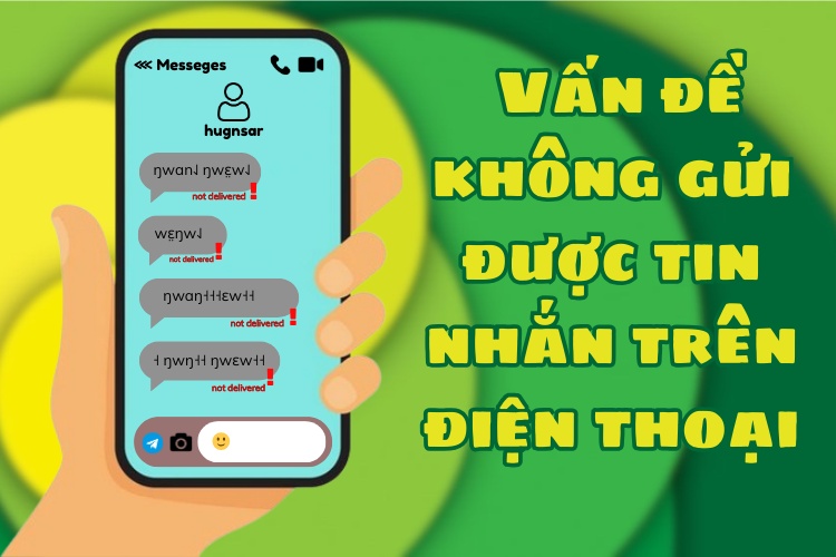 lỗi không gửi được tin nhắn